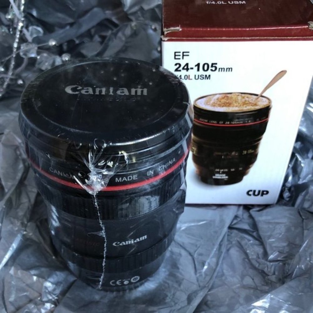New Camera Lens Cup & Black Infuser Collection - Picture 9 of 9